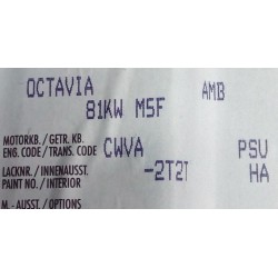 Skoda Octavia 2017 1.6 МКПП (CWVA)